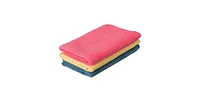 Superio Microfiber Cleaning Cloth Xl, Squeegee Mop Towel, Color Coded, 20"x30"