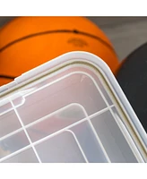 Iris Usa 156 Qt Storage Box with Gasket Seal Lid, Bpa-Free, Made in Usa