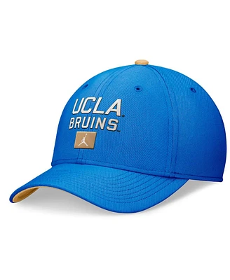 Jordan Men's Blue Ucla Bruins Primetime Rise Swoosh Flex Hat