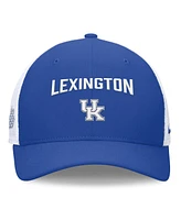 Nike Men's Royal/White Kentucky Wildcats Primetime Rise City Trucker Adjustable Hat