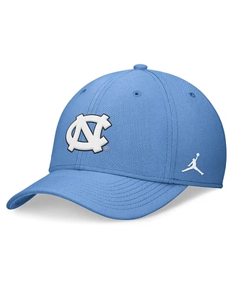 Jordan Men's Carolina Blue North Carolina Tar Heels 2024 On-Field Swoosh Flex Hat