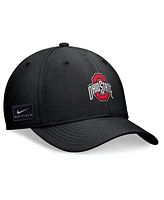 Nike Men's Black Ohio State Buckeyes 2024 On-Field Swoosh Flex Hat