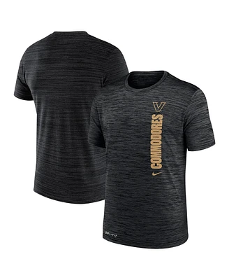 Nike Men's Black Vanderbilt Commodores 2024 Sideline Velocity Legend Performance T-Shirt