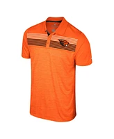 Colosseum Men's Orange Oregon State Beavers Langmore Polo