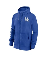 Nike Men's Royal Kentucky Wildcats 2024 Sideline Full-Zip Hoodie