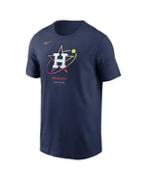 Nike Men's Navy Houston Astros City Connect Large Logo T-Shirt