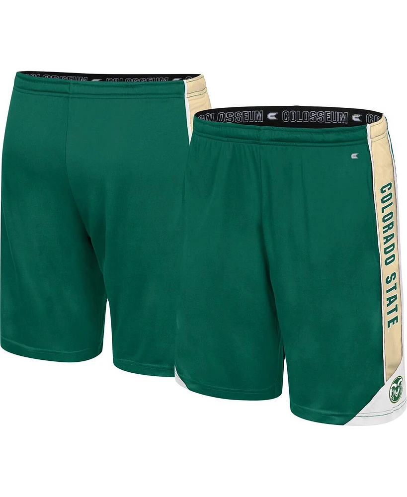 Colosseum Men's Green Colorado State Rams Haller Shorts