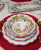 Certified International Christmas Gatherings 12 Pc. Dinnerware Set, Service for 4