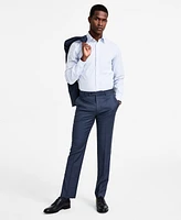 Calvin Klein Men's Slim-Fit Wool Blend Suit Pants