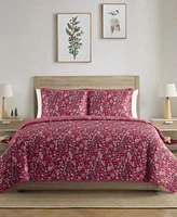 Evergreen Ivy Gloria Charmeuse Quilt Sets