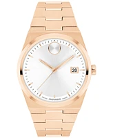 Movado Women's Bold Quest Swiss Quartz Ionic Plated Rose Gold Steel Watch 35mm - Rose