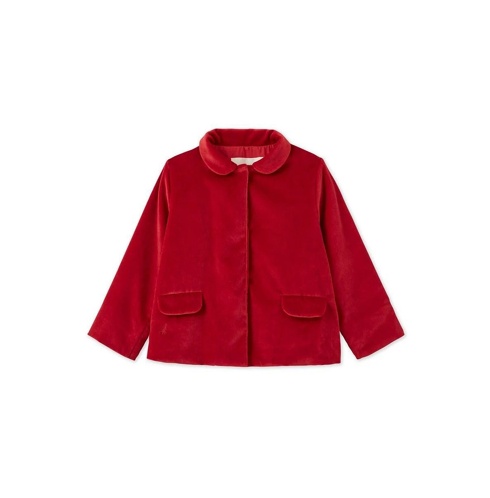 Vild House of Little Baby Organic Cotton Velvet Jacket