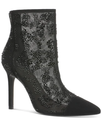 Thalia Sodi Women's Shaylene Embellished Stiletto-Heel Booties