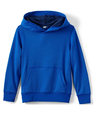 Lands' End Girls Athletic Lightweight Hooded Sweatshirt