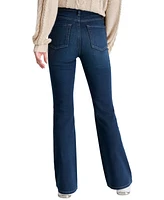 Dkny Jeans Women's High-Rise Flare