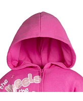 CoComelon Toddler Girls Jj Fleece Zip Up Hoodie Toddler|Child