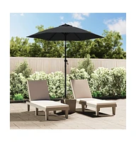 vidaXL Parasol Anthracite 78.7"x83.1" Aluminum