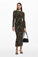 Desigual Women's Slim floral dress