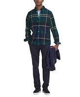 Barbour Men's Dunoon Tailored-Fit Tartan Button-Down Twill Shirt