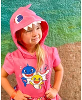 Pinkfong Baby Girls Mommy Shark Daddy Costume Short Sleeve Dress Newborn to