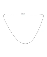 Bling Jewelry Ultra Thin 018 Gauge 0.5MM Thin14K Yellow White Rose Gold Rolo Curb Cable Chain Necklace For Women 16 Inch