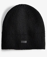 Cole Haan Men's No-Cuff Logo Beanie