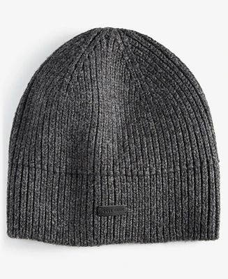 Cole Haan Men's No-Cuff Logo Beanie