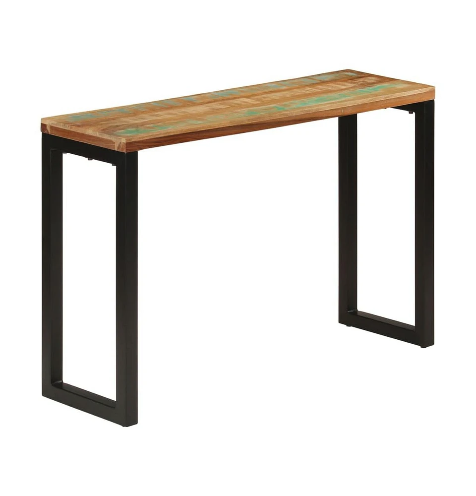 vidaXL Console Table 43.3" x 13.8" x 29.5" Solid Wood Reclaimed