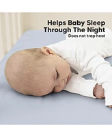 KeaBabies 2pk Soothe Fitted Crib Sheets Neutral, Organic Baby Sheets, Fits Standard Nursery Mattress