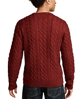 Lucky Brand Men's Cable Crew Neck Sweater