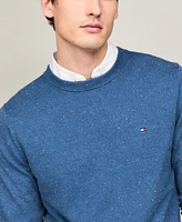 Tommy Hilfiger Men's Regular-Fit Pima Cotton Cashmere Blend Solid Crewneck Sweater