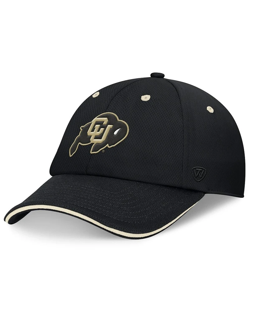 Top of the World Men's Black Colorado Buffaloes Release Adjustable Hat