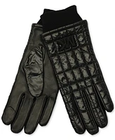 Michael Kors Women's Quilted Nylon Tech Gloves