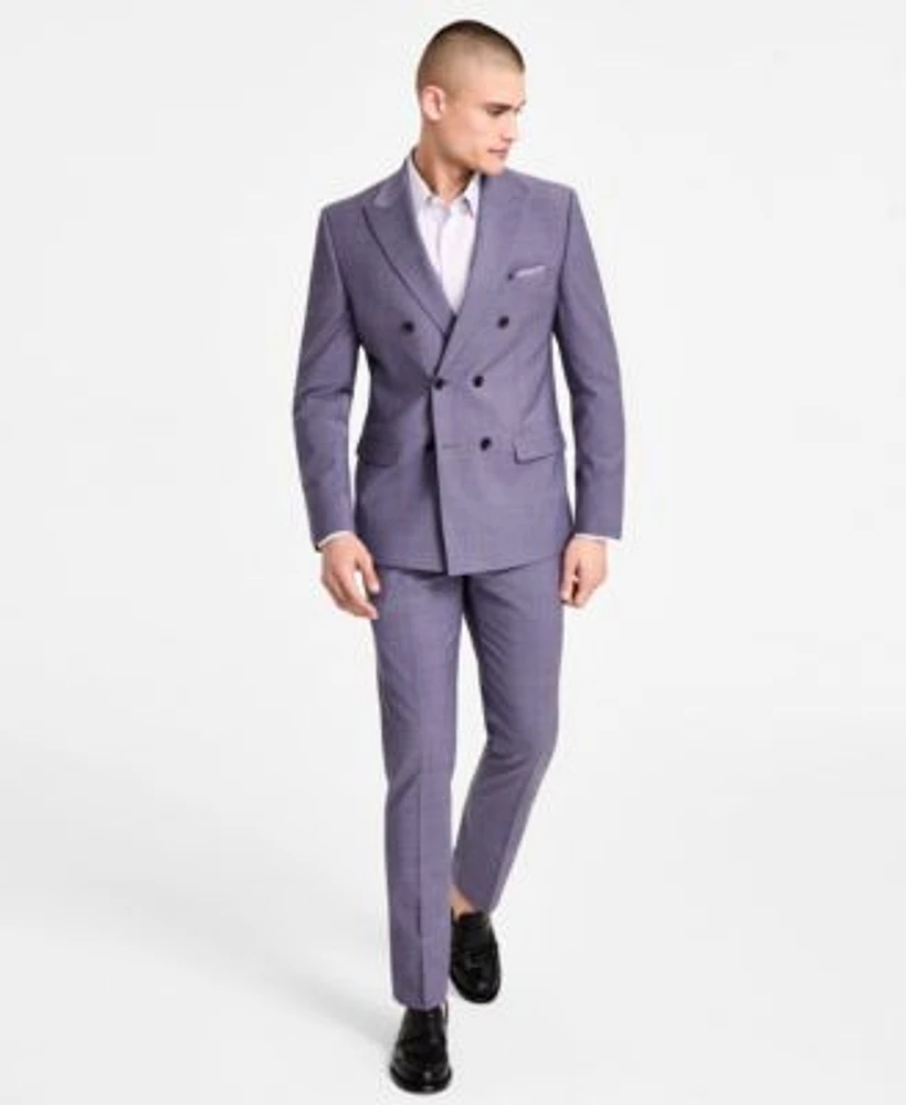 Bar Iii Mens Slim Fit Double Breasted Suit Separate Exclusively At Macys