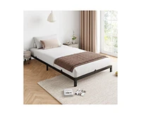 gaomon 6 Inch Queen Bed Frame, Low Profile Metal Platform Frame Support Mattress Foundation, Noise Free, Easy Assembly, Black