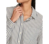 Lucky Brand Women's Boyfriend Button-Down Shirt