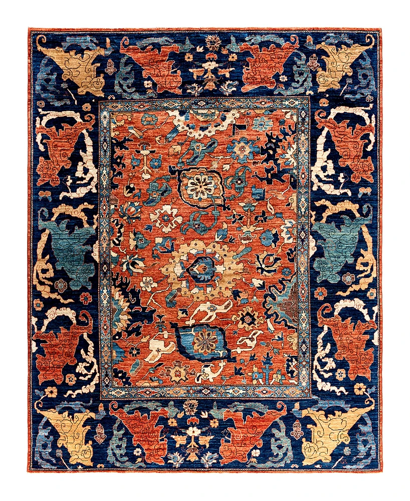 Adorn Hand Woven Rugs Serapi M1993 7'11"x9'11" Area Rug