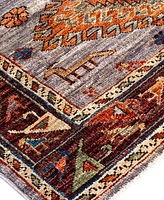 Adorn Hand Woven Rugs Serapi M1993 2'8"x11'7" Runner Area Rug