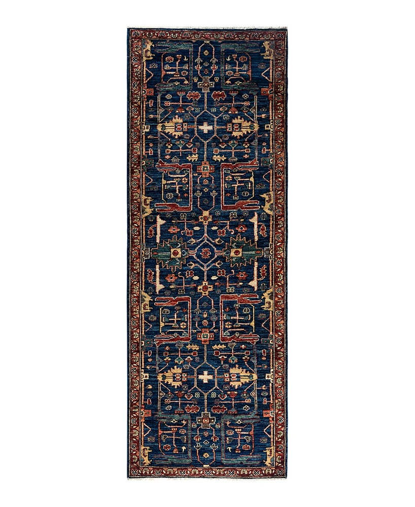 Adorn Hand Woven Rugs Serapi M1993 2'8"x7'9" Runner Area Rug