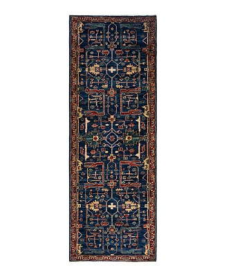 Adorn Hand Woven Rugs Serapi M1993 2'8"x7'9" Runner Area Rug