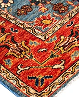 Adorn Hand Woven Rugs Serapi M1993 5'11"x9'3" Area Rug