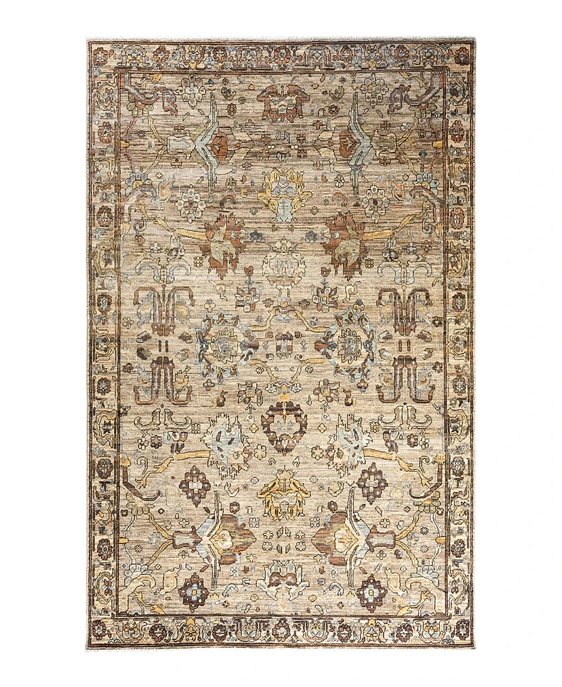 Adorn Hand Woven Rugs Serapi M1993 5'3"x8'3" Area Rug