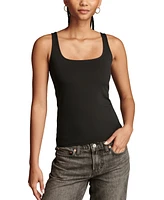 Lucky Brand Women's Seamless Square Neck Tank Top