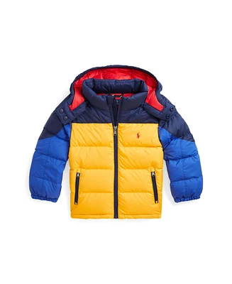 Polo Ralph Lauren Toddler and Little Boys Ripstop Down Hooded Jacket