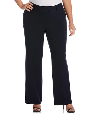 Rafaella Plus Curvy Fit Bootcut Pant