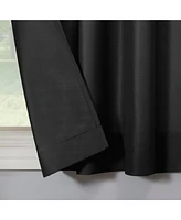 No. 918 Martine Microfiber Semi-Sheer Rod Pocket Kitchen Curtain Valance and Tiers Set