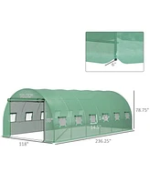 Streamdale Furniture Plastic Greenhouse Cover Replacement: Heavy Duty Tarp