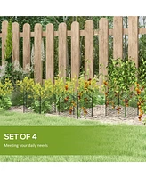 Black Garden Cloches: Metal Crop Cages for Plant Protection