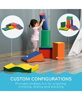 Streamdale Furniture Soft Play Blocks: Kids' Climb and Learn Gym