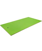 Vebreda 12 x 6 3 Layer Floating Water Pad-Green